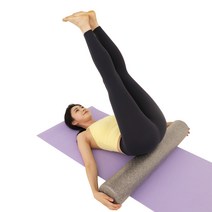 포지션밸런스 홈트 애착 스트레칭 EPP 폼롤러, 실버