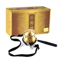 쑥뜸기 기구 봉 뜸 상자 바디 케어 도구 버너 손잡이 구리, 1.Golden