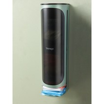 js비닐봉투디스펜서 비닐정리케이스 비닐 정리함, 그린, 1개