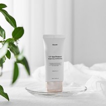 백탁없는 순한 성분 톤업 선크림 spf50 /유분기 없는 블루라이트 미백 주름개선 탄력 자외선차단제