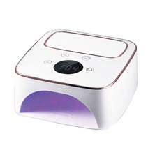 뷰닉스 S30 무선 UV LED 네일램프 무선배터리충전, 화이트, 1개
