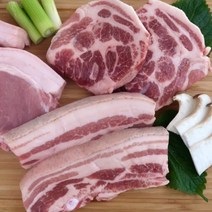 무항생제 김천 지례면 흑돼지 삼겹살500g+목살 500g, 단품