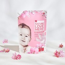 네이쳐러브메레 유아 세제 체리블라썸 리필, 1.3L, 1개