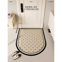 대형 PVC 매트인테리어발매트 주방매트 싱크대 PVC매트 매트 거실 거실매트 복도 인테리어, D. 모네의 정원+반원형