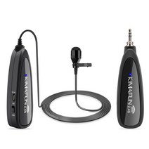 ASMR 마이크 방송용 유튜브 콘덴서 홈레코딩 녹음 먹방 kimafun 2.4g 옷깃, km-g130-1, 협력사