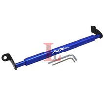 오토바이확장랙 라이더용품 오토바이센터바, 단일사이즈, 블루  NX125
