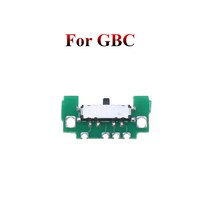 YuXi 게임보이 어드밴스 SP 전원 스위치 버튼 1 개 GBC GBP gba용 보드 수리 부품, For GBC, 02 For GBC