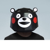 페이퍼 크래프트 종이접기Diy 종이 마스크 패션 동물과 게임 롤 플레잉 의상 3d 수제, j