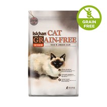 이즈칸 캣 그레인프리 [2.5kg] 고양이사료 모음 - 키튼/어덜트/시니어/올라이프, 시니어 2.5kg