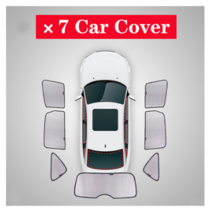 (에서 선박 us) Mazda CX-5 2012 자동차 창 그늘 UV 보호 메쉬 커튼 액세서리, 05 7Pcs