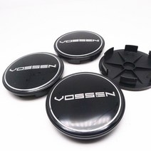 자동차 엠블럼 VOSSEN 휠 센터 캡 허브에 대 한 4pcs 68mm 자동차 링 엠 블 럼 로고 림 커버 스티커 액세서, 4D