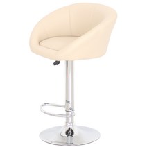 베스트렉 프리머스라인 발걸이형 홈바의자 아일랜드 식탁의자 바텐의자, 베이지