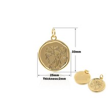 엘리자베스 코인 팬던트 메달 목걸이 메달 펜던트 레이디 쥬얼리 diy jewelrymaking 공급 액세서리