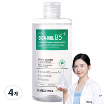 메디필 피토 시카놀 B5 아하 바하 비타민 카밍 미셀라 클렌징 워터 대용량, 16개, 500ml