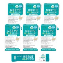 모유유산균 포스트바이오틱스, 60g, 6개