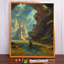 프레리 코트 프린트 패브릭 크로스 스티치 세트 자수 DMC 스레드 수제 뜨개질 수공예 취미 치실 방 장식 쥬얼리, HMA91115+80x100+11CT Cotton Th