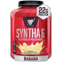 BSN 신타6 대용량 단백질 파우더 SYNTHA6 웨이프로틴 초콜릿맛 4.56kg 97회분, 1개, 쿠키 크림 + 48 Servings
