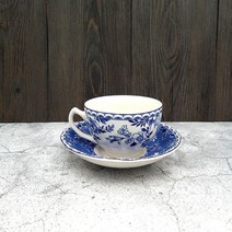 존슨브라더스 접시 파스타그릇 샐러드볼 디저트 브런치 빈티지 플레이팅 찻잔, 커피 컵과 접시, 1개