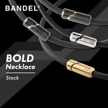 반델 목걸이 Necklace Stack 스포츠 야구목걸이, 블랙x골드