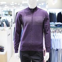 이랜드 [크로커다일]크로커다일 남성 F/W 가을 겨울 배색 포인트 반목 풀집업 가디건 2종 SPA8KJ3371_엔씨송파점