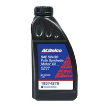에이씨델코 ACDelco API SN Plus 5W30 합성유 엔진오일 가솔린 LPG 차량 엔진오일교환 1L, 1개