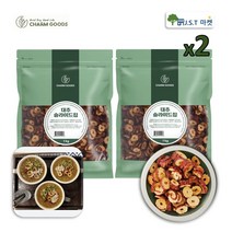 대추 칩 대추슬라이스 과자 말린 건대추 채 영양간식 대추차 1kg, 2팩