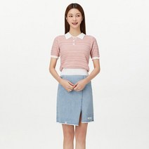 [정품] 잇미샤 on [22 S/S] 스트라이프 조직 니트풀오버 ITM5ZPO410