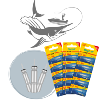 올라월드 입질감지기 어신감지기 CR311 BR311건전지 전자 케미 캐미 전자찌 배터리 밧데리, 5개, 1개