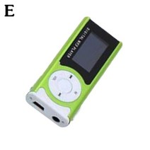 제이즈 화면 손전등과 휴대용 MP3 카드 TF 무손실 사운드 음악 미디어 플레이어와 마이크로 SD 플레이어, [05] E