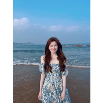 싱가포르여행옷 코디 보라카이 세부 의상 방콕 괌 여성 여름 원피스 휴양지 오프숄더