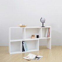 [모노폴리오] 페이지 2단 확장형 책장_IV, 아이보리