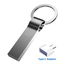 USB 플래시 드라이브 OTG 펜 드라이브 16GB 32GB 64GB 고속 Usb 스틱 128GB 256GB 512GB 플래시 드라이브 1t 메모리 스틱, 검정색 WhiteTypeC, 1 테라바이트