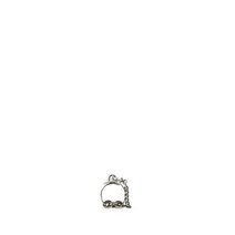 22FW ANN DEMEULEMEESTER 925 실버 MARTINE LOCKING 링 2201U0136001005 070