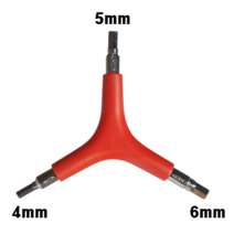삼각렌치 / Y자 육각렌치 / Y렌치 6각 자전거 공구 / 4mm 5mm 6mm