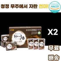 천마니 프리미엄 원액100 신비의선물 무주천마 청정무주 국내산 스테비아허브 당귀농축 농법 효소처리스테비아 부모님 보양식 감사선물 수험생 생일 부부 50대 60대 70대 남편 가장, 80mlx30포, 2박스