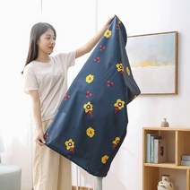 선풍기 커버 덮개 스탠드 보관 일반 먼지 방지 망 차단 정리 안전 북유럽 패턴 디자인, 핑크