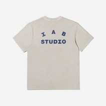 아이앱 스튜디오 피그먼트 티셔츠 오트밀 IAB Studio Pigment T-Shirt Oatmeal