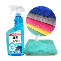 불스원 불스원 유리 크리너 550m 더블 드라잉 타월, 불스원 유리크리너550ml+더블 드라잉타월 핑크