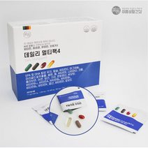 데일리 멀티팩4 하루한포 올인원 종합비타민 EPA 및 DHA함유 학생 주부 건강관리