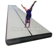 체조에어매트 베스트 셀러 풍선 가정용 튀는 트랙 펌프 트랙 프로모션 가격, 1x0.6x0.1m 펌프 없음, 검은색 한 줄