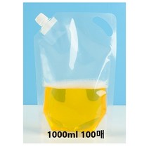 스파우트 주스 음료 레토르트 팩 파우치 1000ml 100매