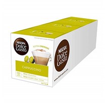 네스카페 돌체 구스토 커피 캡슐 16개입 3팩 카푸치노 NESCAFE Dolce Gusto Coffee Capsules Cappuccino