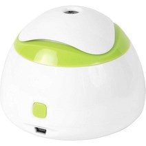 HealthSmart Travel Mate 개인용 초음파 소형 개인용 쿨 에어 미스트 USB 컴팩트 여행용 가습기 건조한 피부 완화 컴팩트하고 개인용 조용함 필터 없음 F