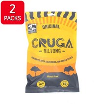 Cruga Biltong 크루가 빌통 스낵 과자 글루텐 프리 300g 2팩, 2개