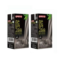 삼육두유 검은참깨고칼슘 190ml, 64팩