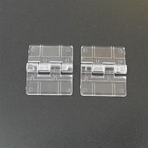 소형 투명 아크릴 경첩 DIY 상자 만들기 부속품