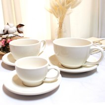 시라쿠스 뉴욕 커피잔 세트 100ml 250ml 320ml, 320ml 카페라떼