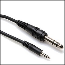 스테레오 AUX 3.5mm to 5.5mm 오디오 앰프 스피커 연결 케이블/6.3파이 55잭 케이블/스마트폰 앰프 스피커 연결선, 금도금 5m