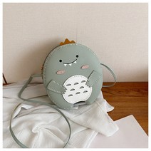 (한국어동영상) 가죽가방만들기 가죽공예 diy가방 패키지 아기공룡, 아기공룡 그린