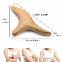 하체 혈액순환 임산부 다리마사지기 사지압박순환장치 1pc 삼각형 삼차 바디 릴렉스 나무, 스타일